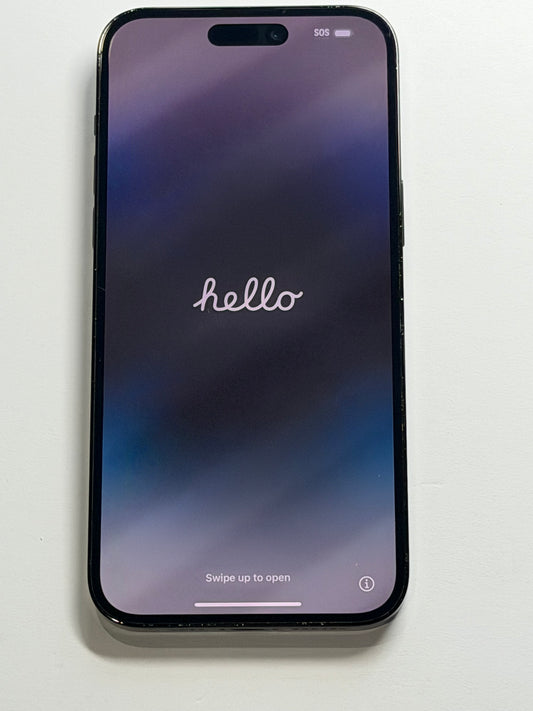 Apple iPhone 14 Pro Max 256GB Black - Unlocked - Physical + eSIM - Clean - Fully Tested Face ID #